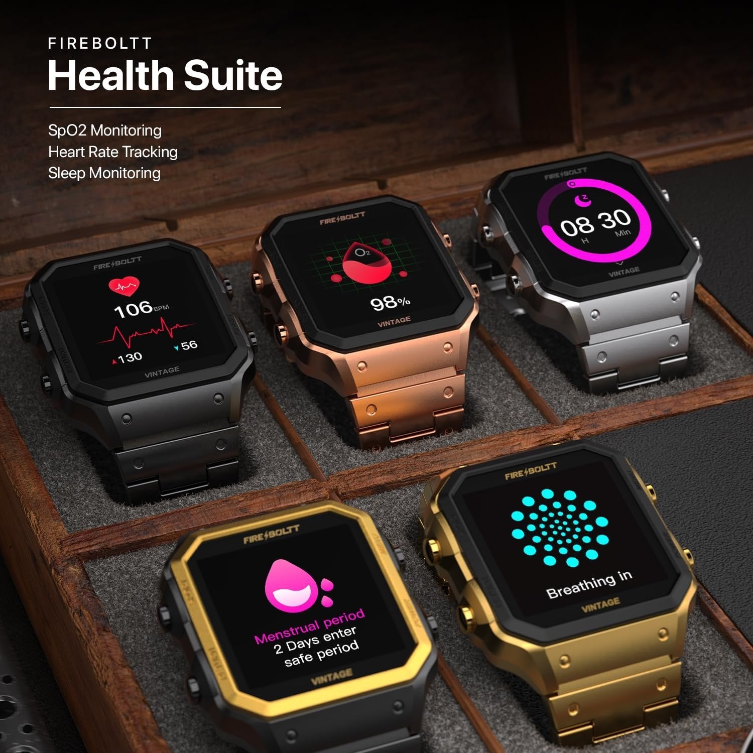 Fire-boltt Vintage Smartwatch
