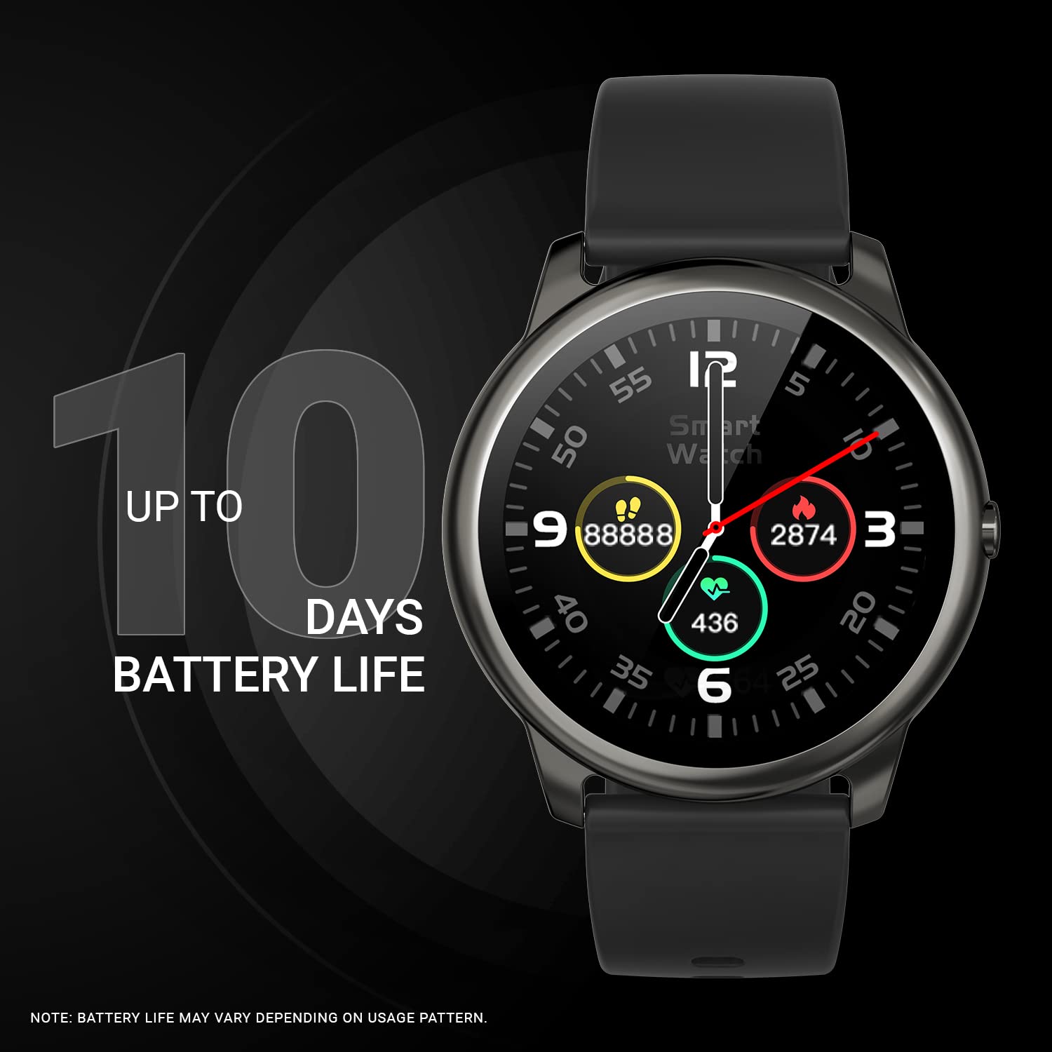 Crossbeats Orbit Bluetooth Calling Smart Watch Voice