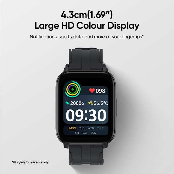 Realme Techlife Watch S100 1.69 Hd Display