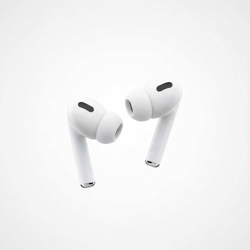 Gen 2 Airpods - Both Earbuds Floating View