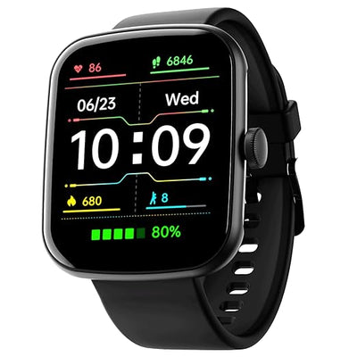 Boat Wave Style Smart Watch Square Hd