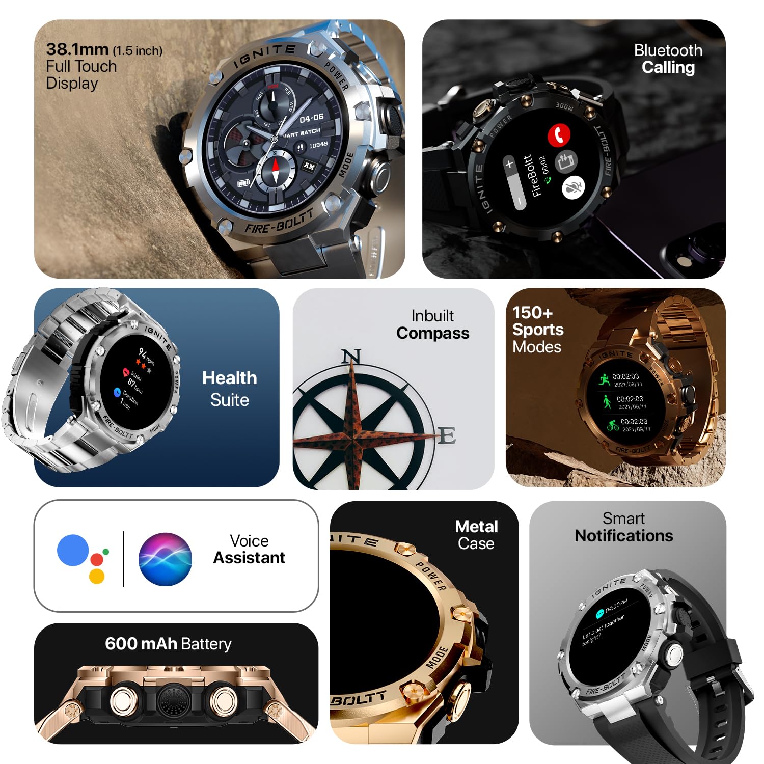 Fire-boltt Assault Rugged Smartwatch