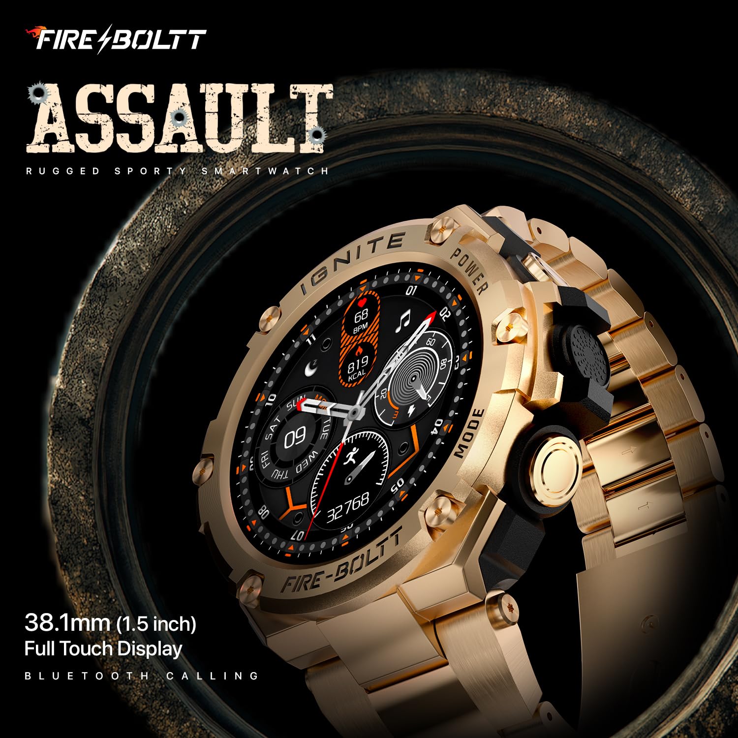 Fire-boltt Assault Rugged Smartwatch