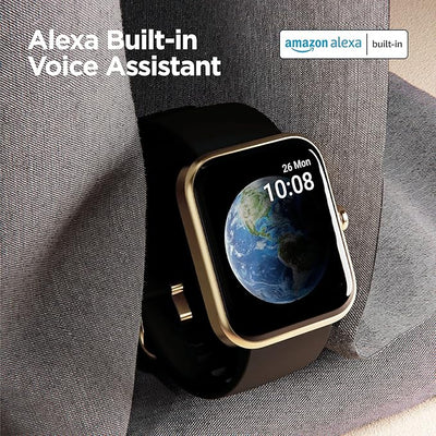Boat Xtend Rlt Smart Watch Alexa Built-in