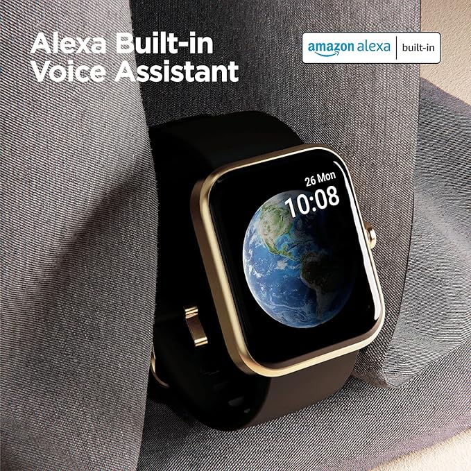 Boat Xtend Rlt Smart Watch Alexa Built-in