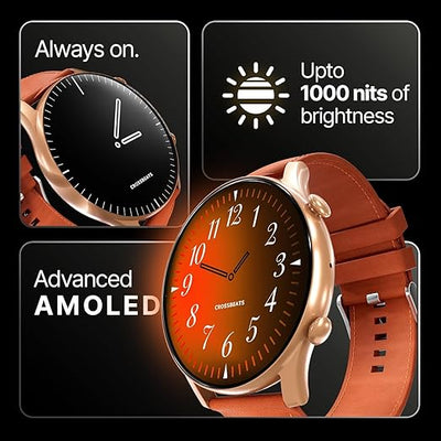 Crossbeats Apex Regal 1.4 Amoled Smartwatch