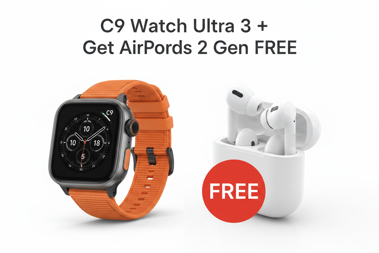 C9 Watch Ultra 3 Bundle