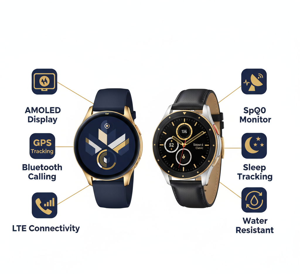Samsung Combo Features Infographic - Galaxy World