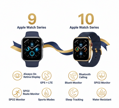 Apple Watch Combo Features Infographic - Galaxy World